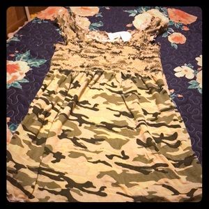 Camo tank top